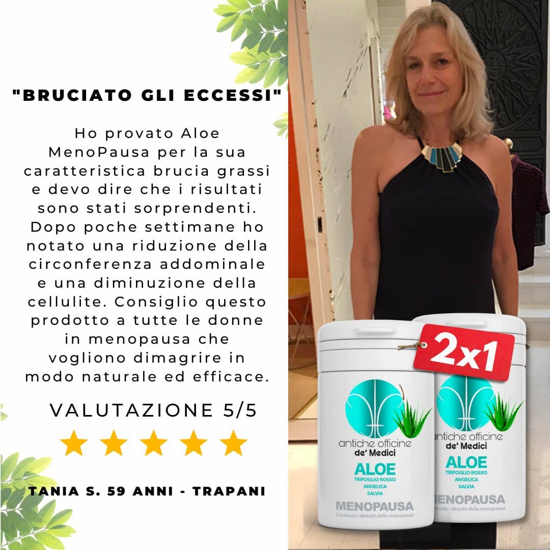 aloe menopausa naturale dimagrante