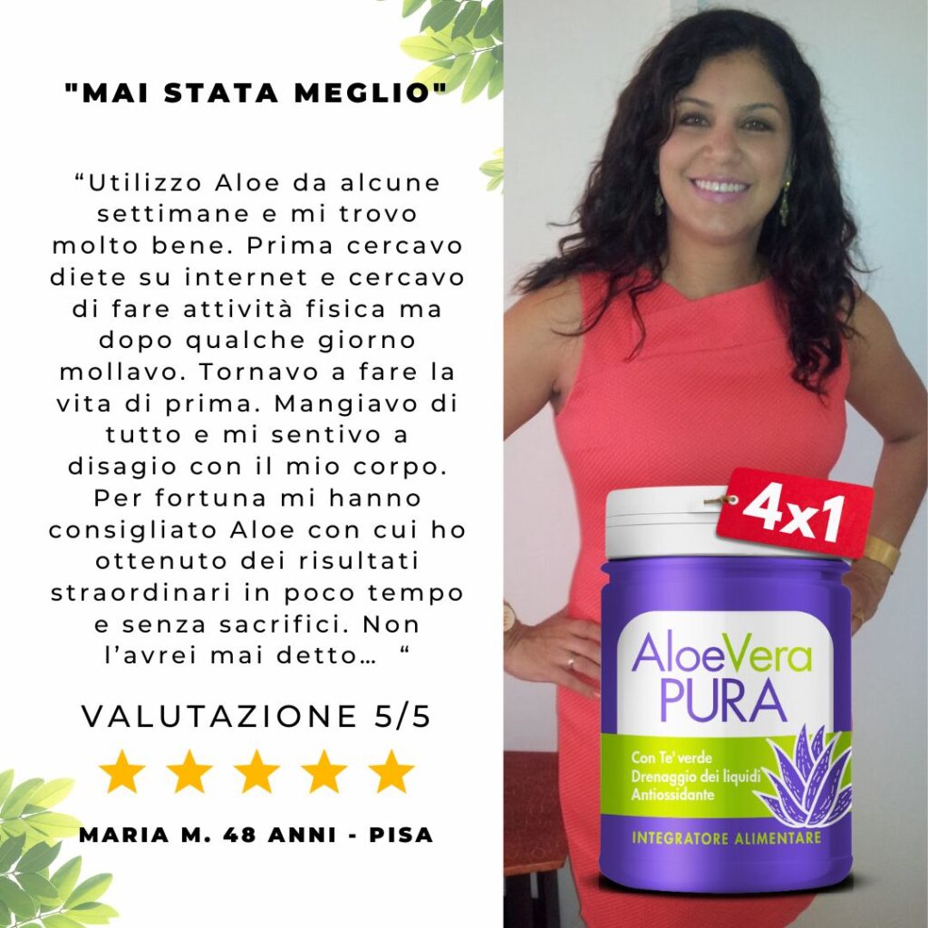 integratore aloe brucia grassi fianchi